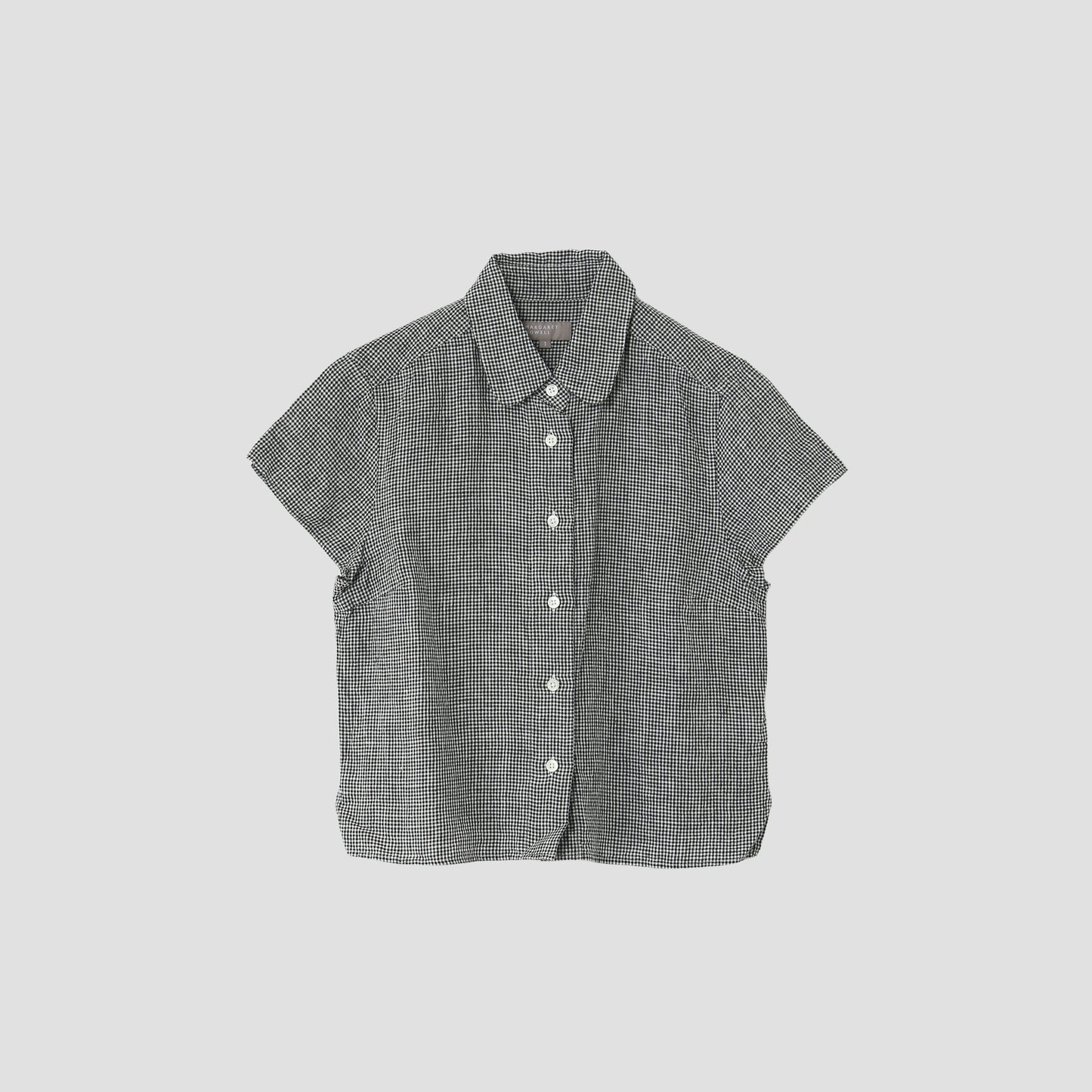 BLACK&WHITE SHIRTING LINEN