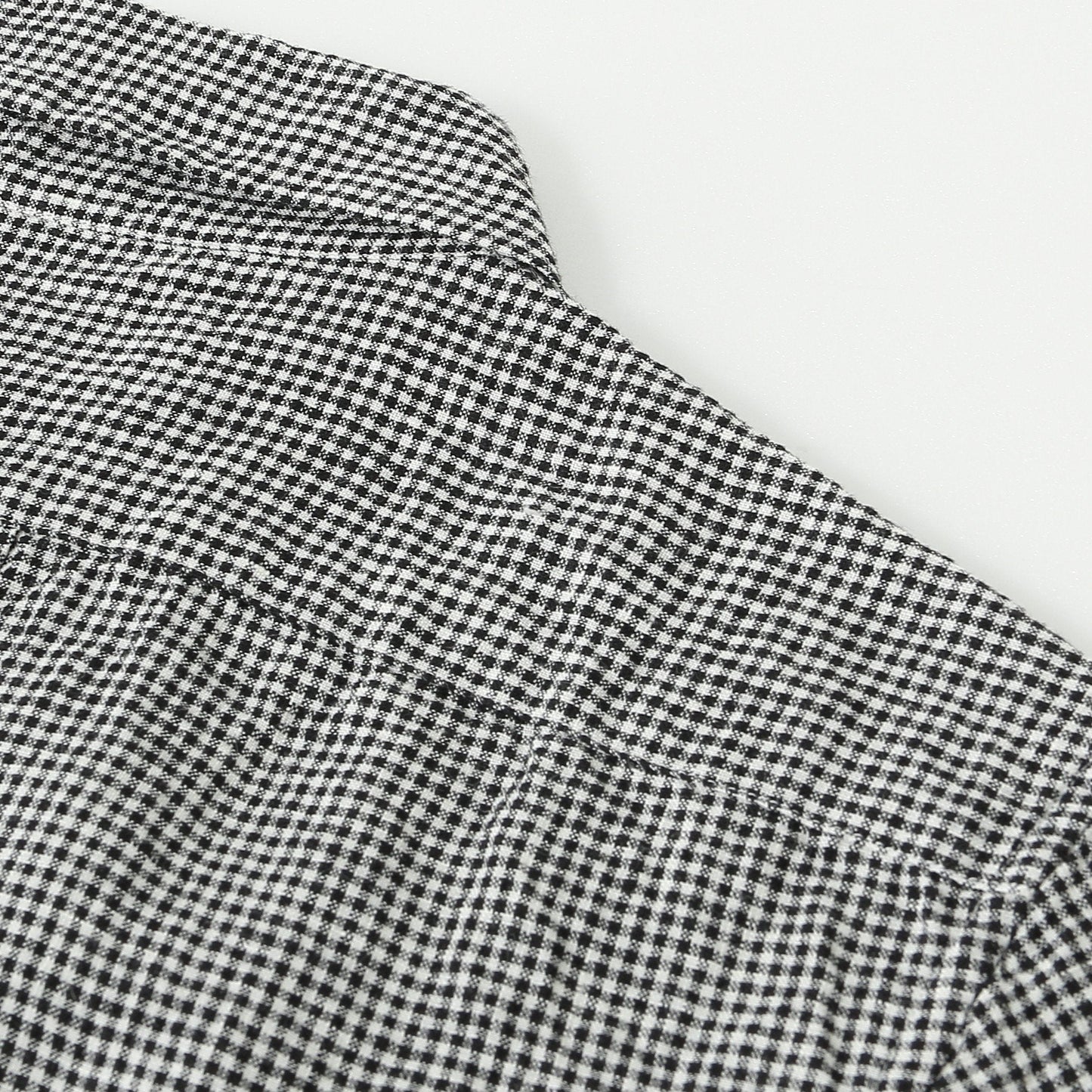 BLACK&WHITE SHIRTING LINEN