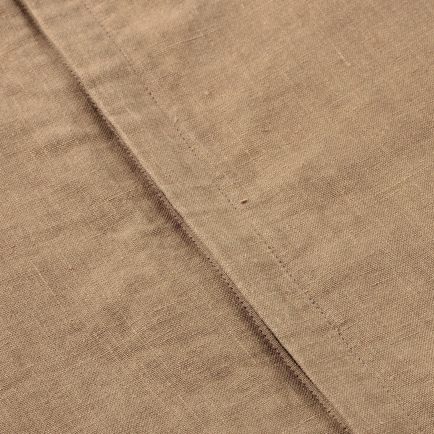 HIGH DENSE LINEN POPLIN DRESS