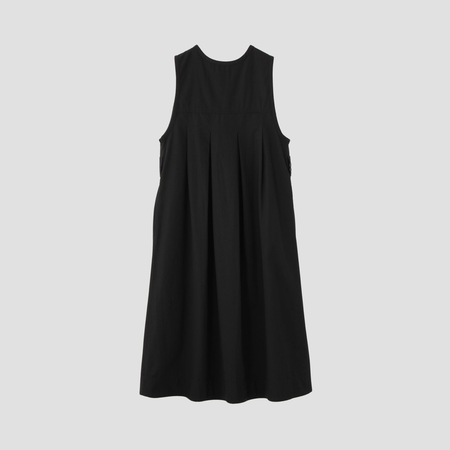 TWISTED ORGANIC COTTON TWILL DRESS