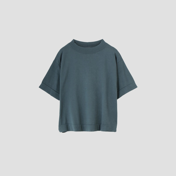 TWISTED COTTON SILK KNIT