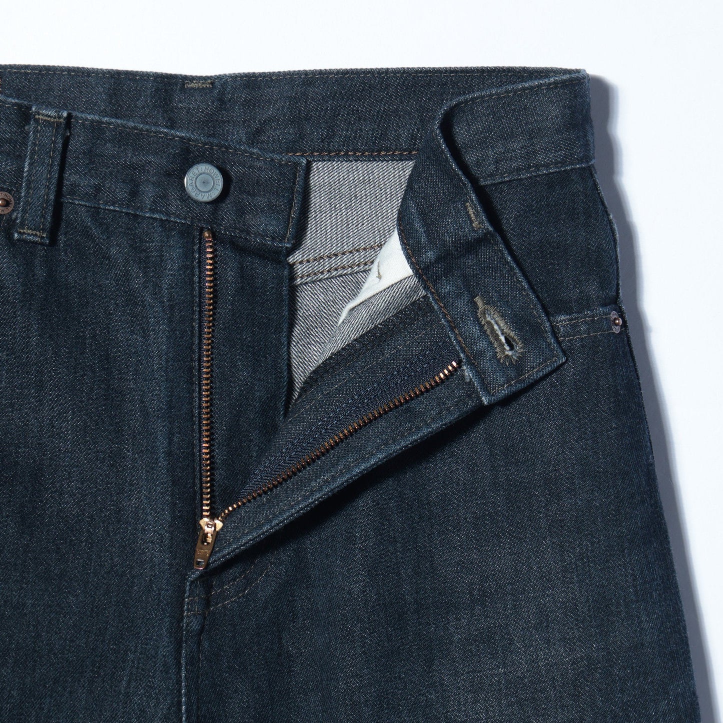 ORGANIC COTTON DENIM TROUSERS
