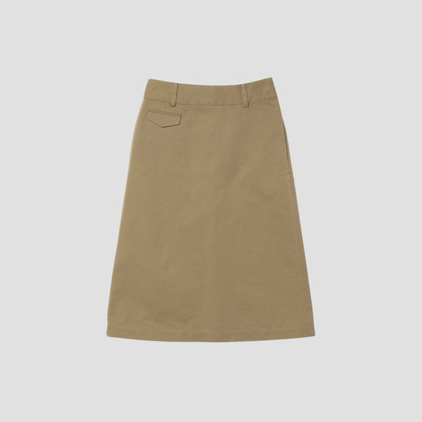 LIGHT COTTON TWILL SKIRT