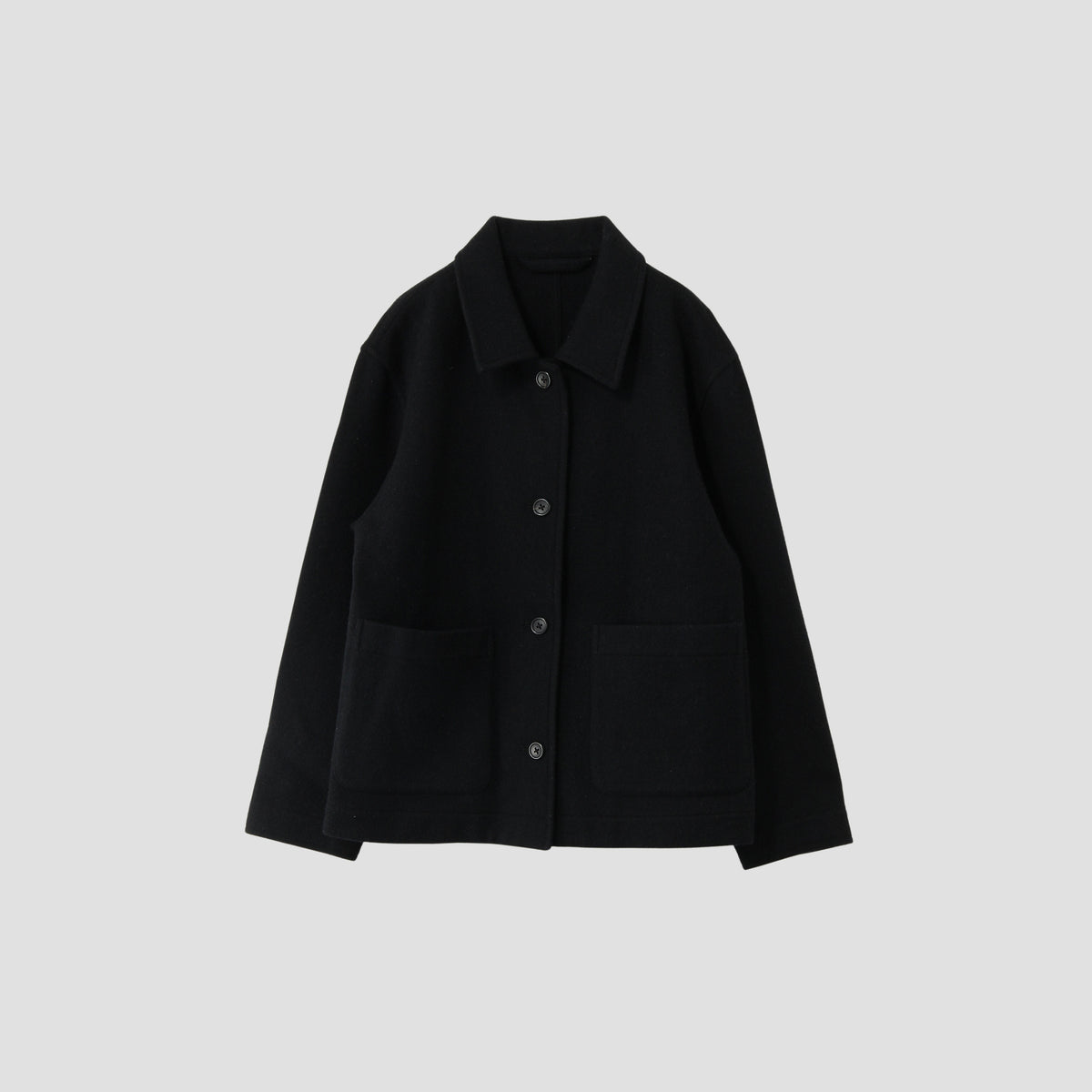 SOFT WOOL TWILL JACKET