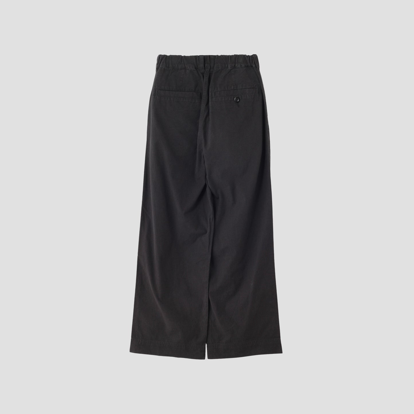 OVERDYE MELANGE COTTON LINEN TROUSERS