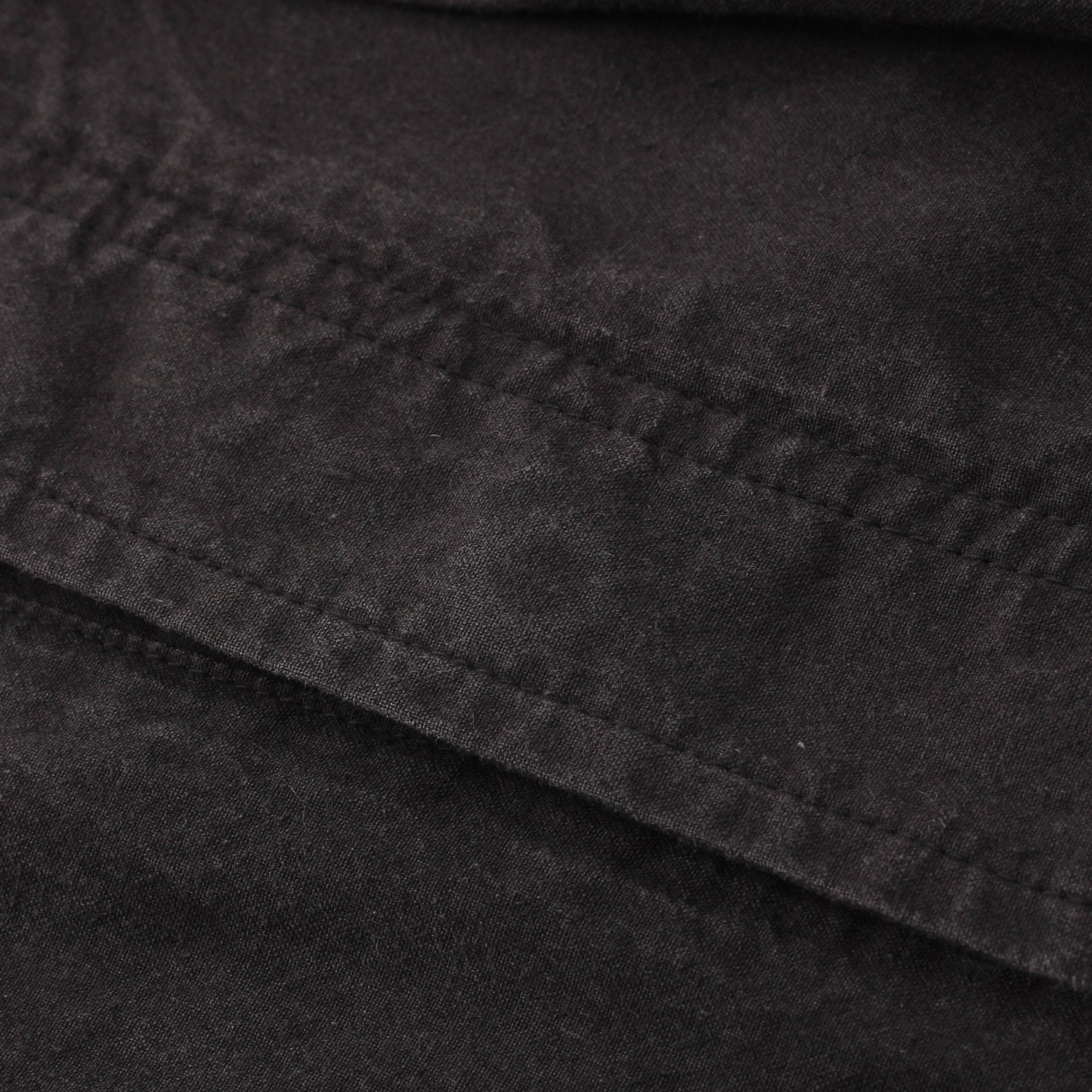 OVERDYE MELANGE COTTON LINEN TROUSERS