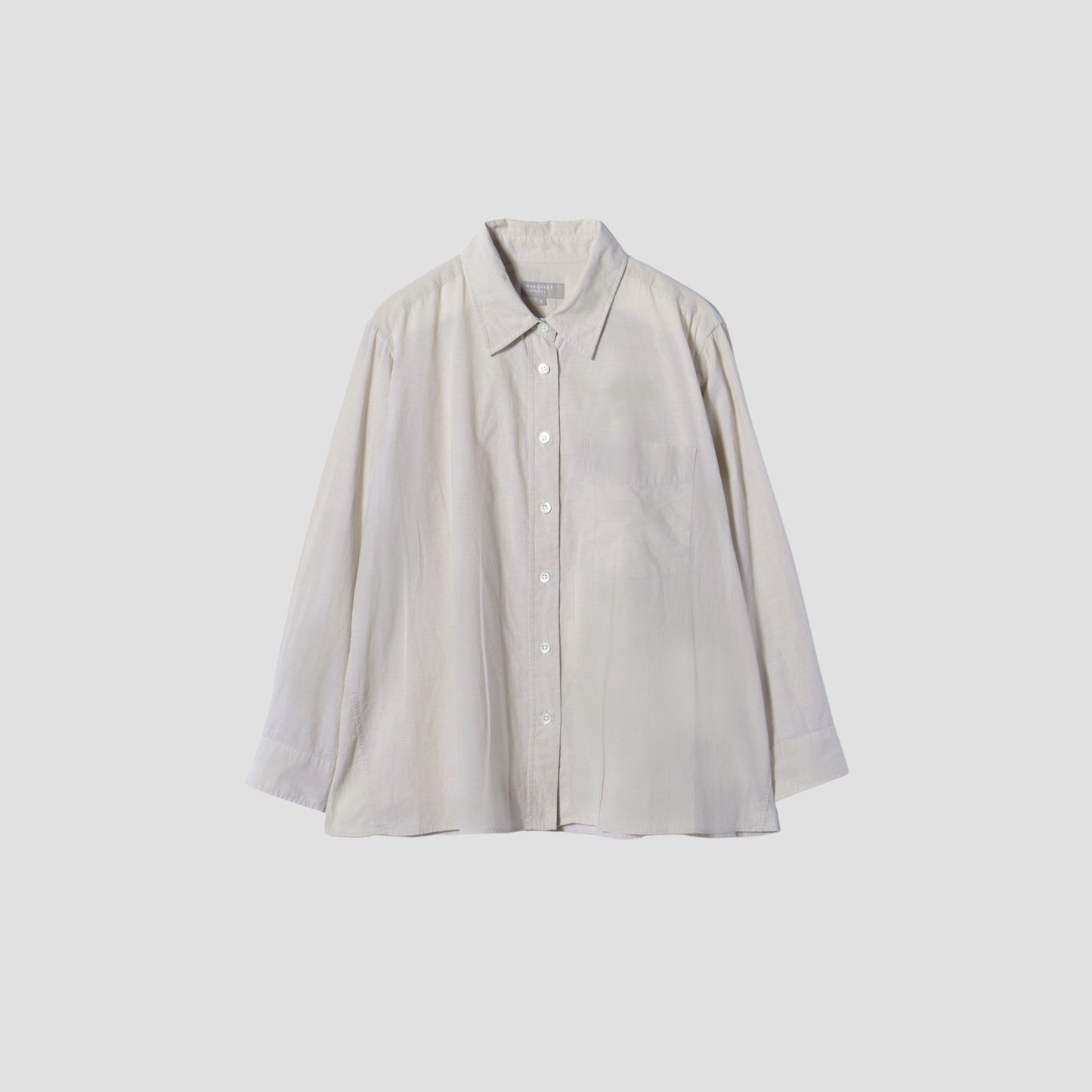 WASHED COTTON SHIRT