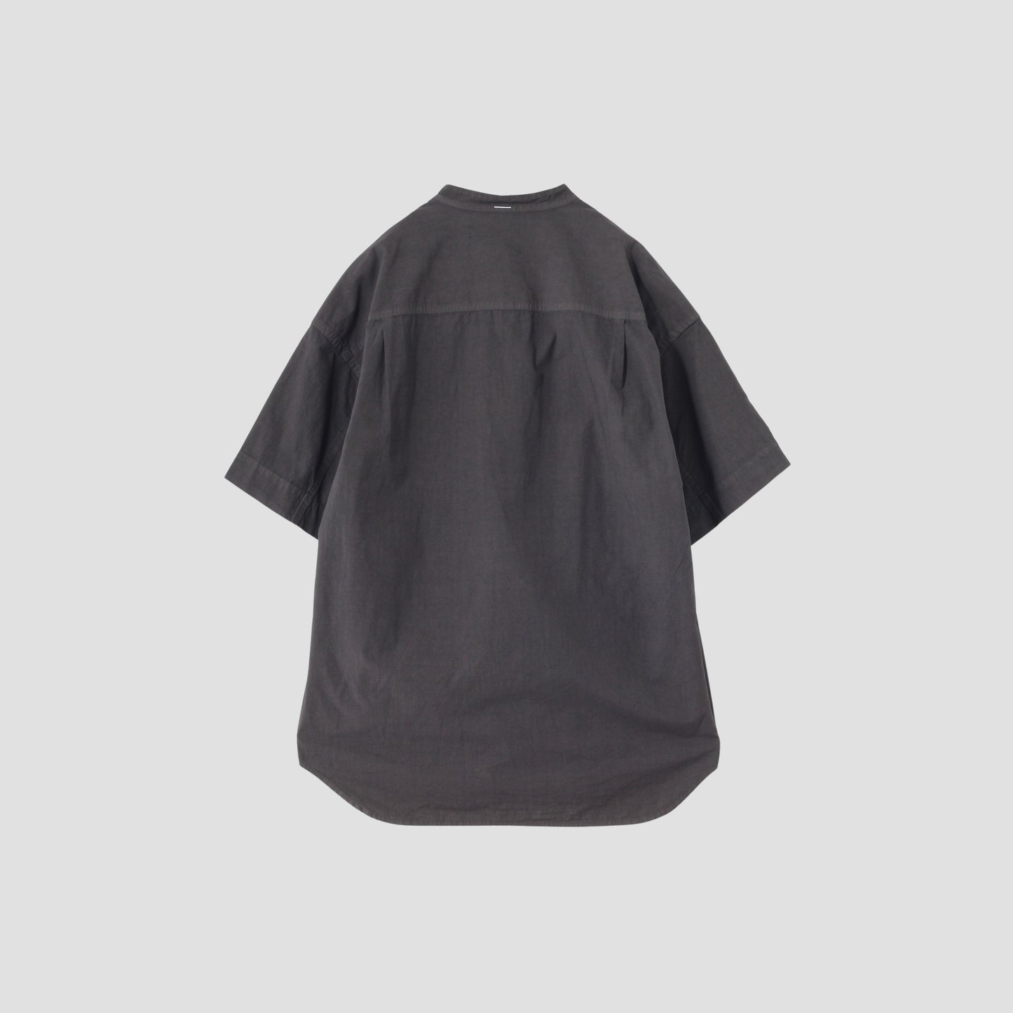 GARMENT DYE PLAIN POPLIN SHIRT