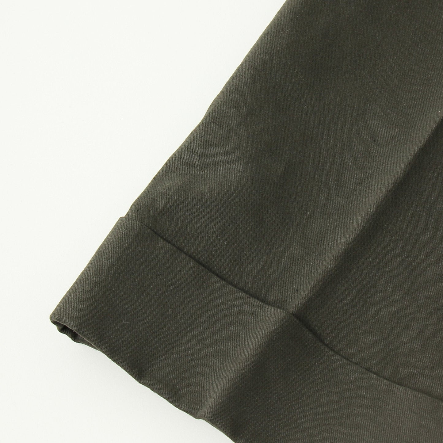 BRUSHED COTTON LINEN TROUSERS