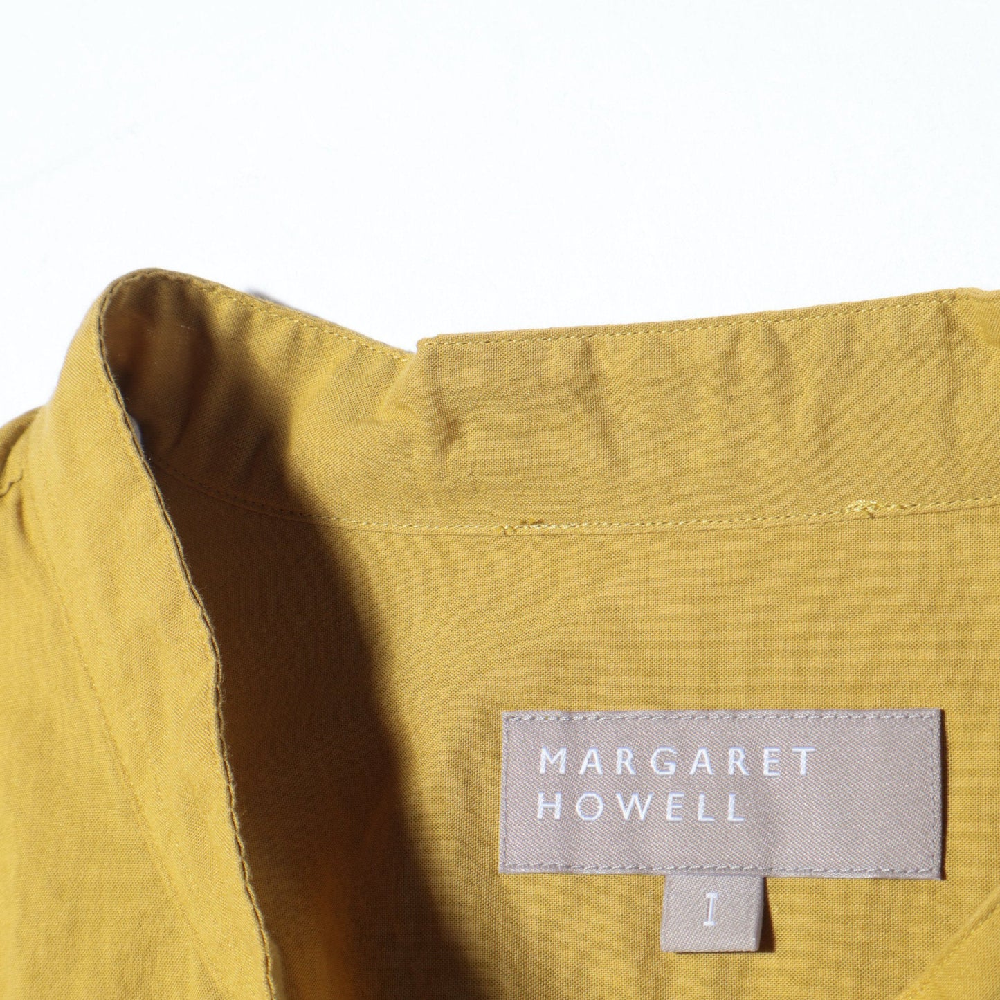 PIECE DYED WASHED COTTON SHIRT