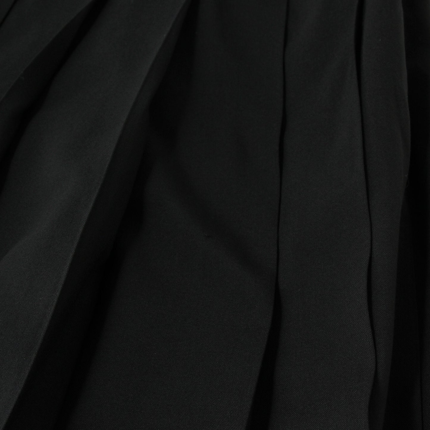 FINE WOOL POPLIN SKIRT