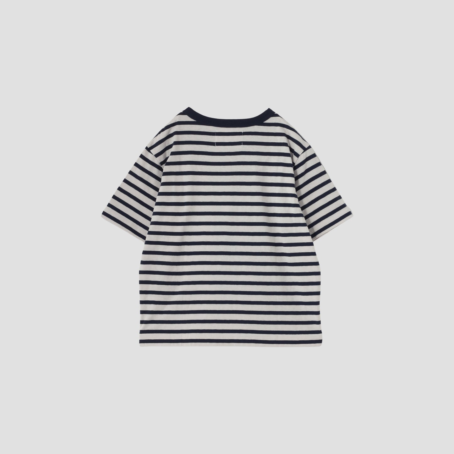 ROUGH COTTON STRIPE JERSEY