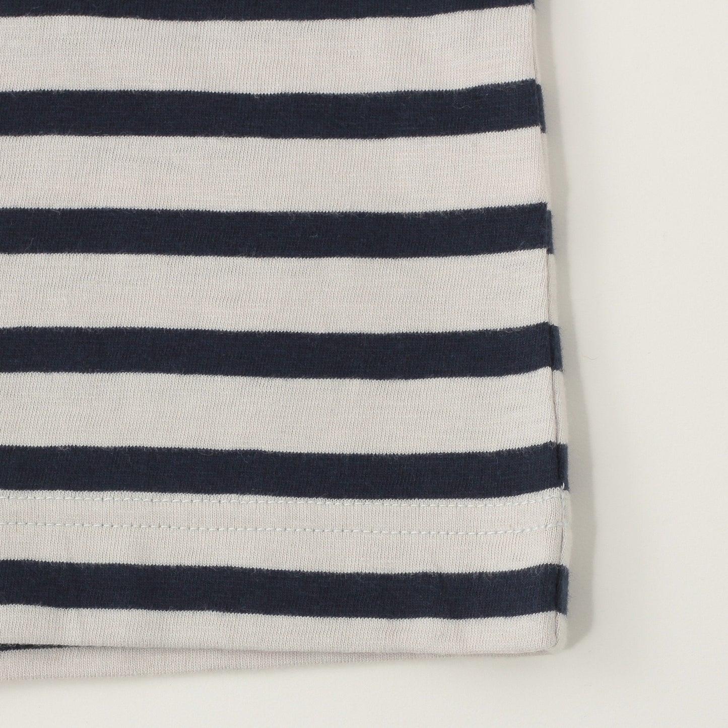 ROUGH COTTON STRIPE JERSEY