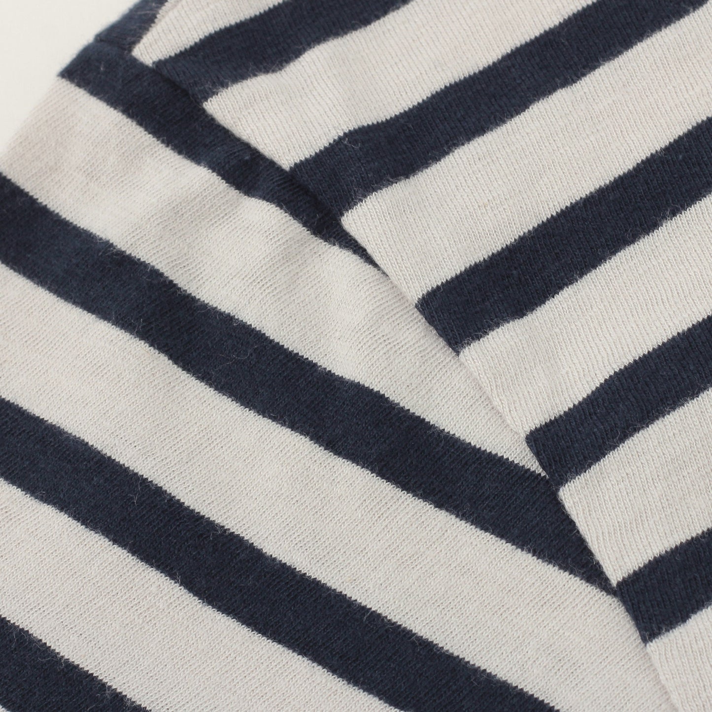 ROUGH COTTON STRIPE JERSEY
