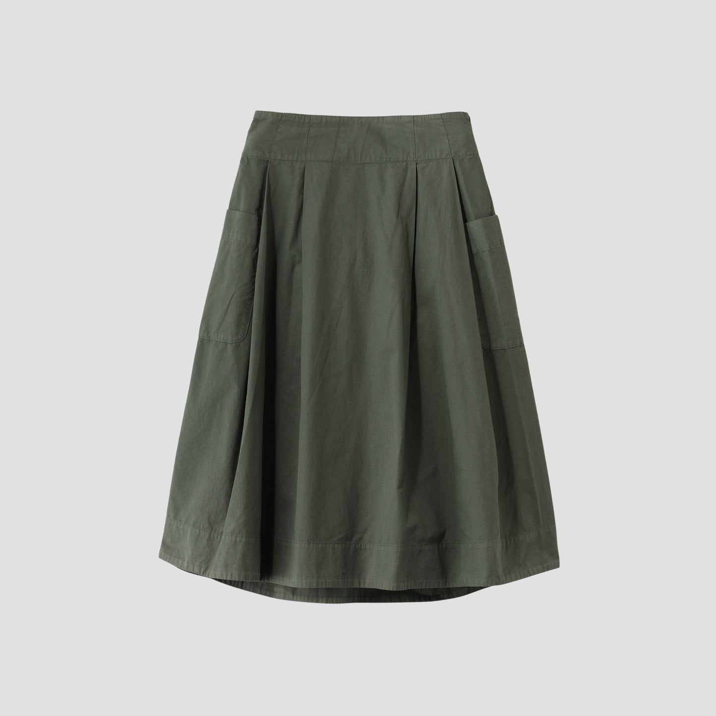 SUPERFINE COTTON TWILL SKIRT