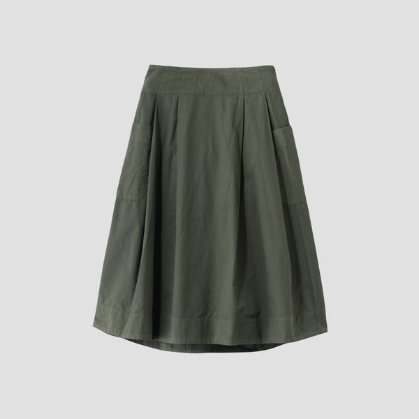 SUPERFINE COTTON TWILL SKIRT