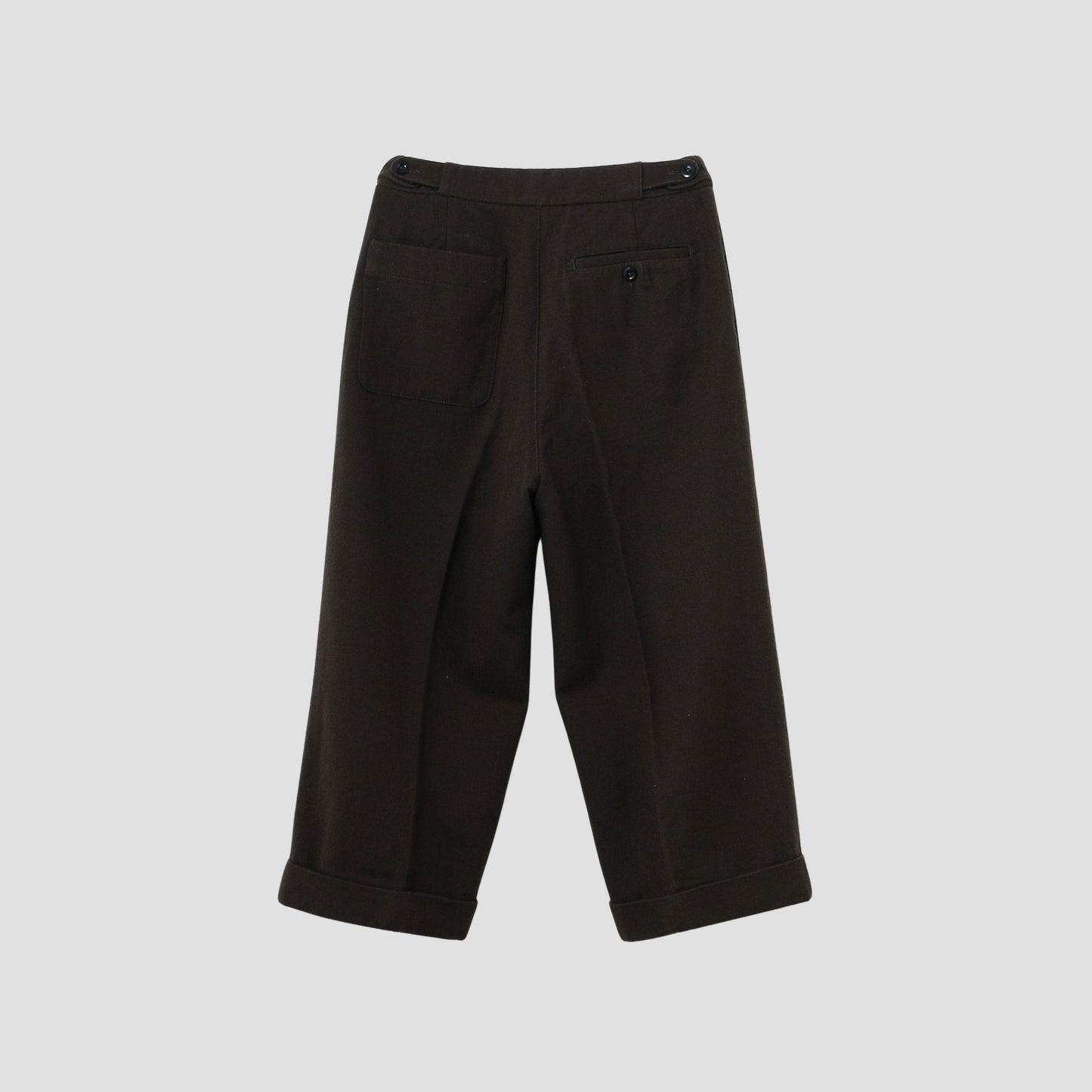 WOOL COTTON DRILL TROUSERS