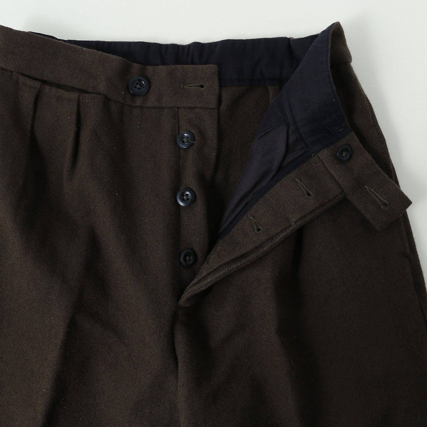WOOL COTTON DRILL TROUSERS