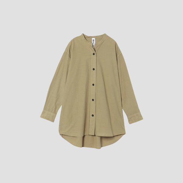 COTTON RAMIE POPLIN SHIRT