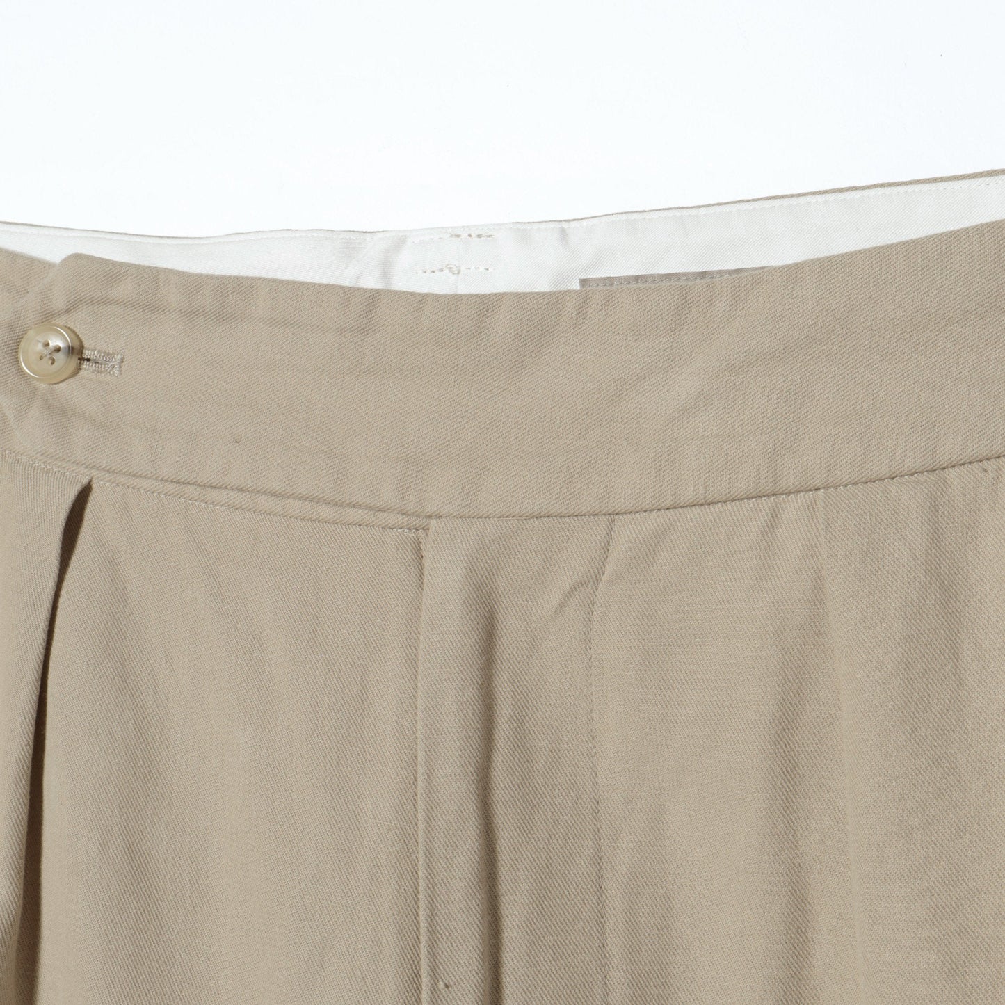 HIGH TWIST COTTON LINEN TROUSERS