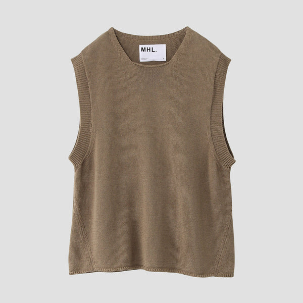 FADED COTTON LINEN KNIT