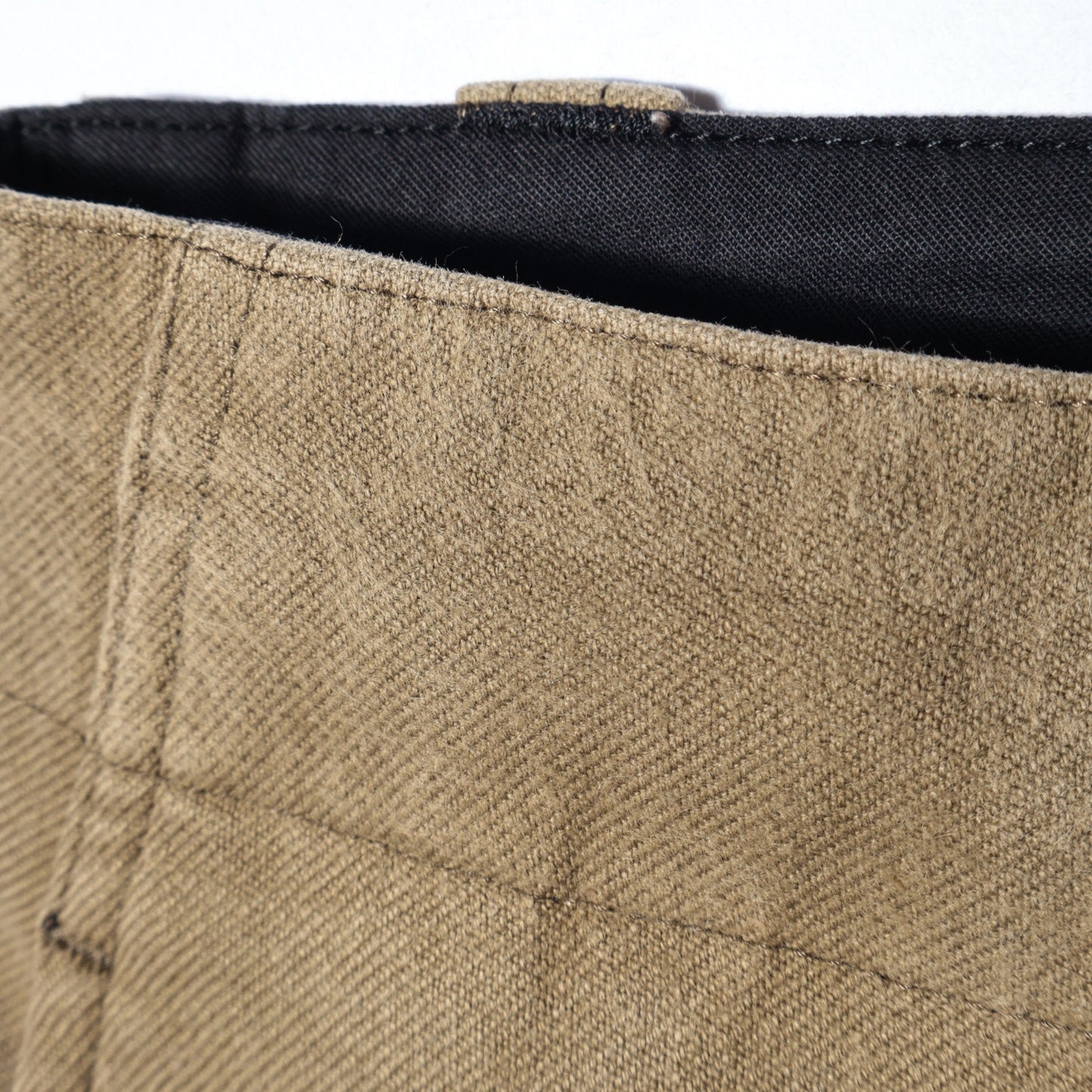 COTTON TWILL TROUSERS