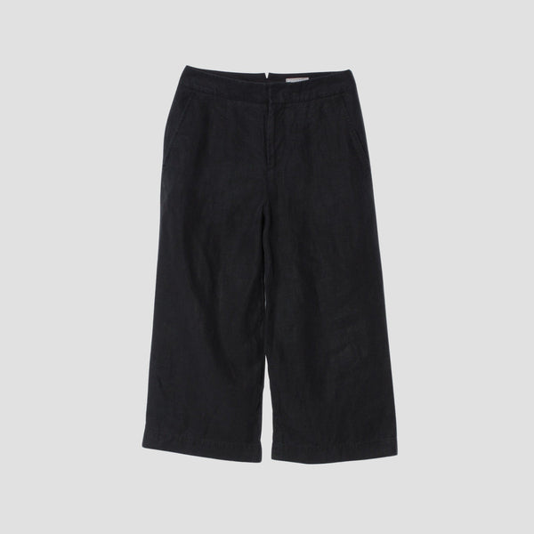 HIGH DENSE LINEN TROUSERS