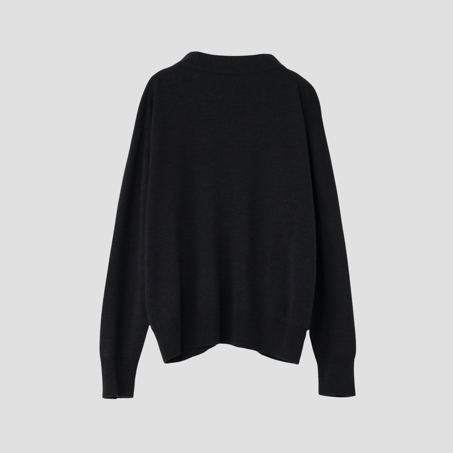 MERINO V NECK CARDIGAN KNIT