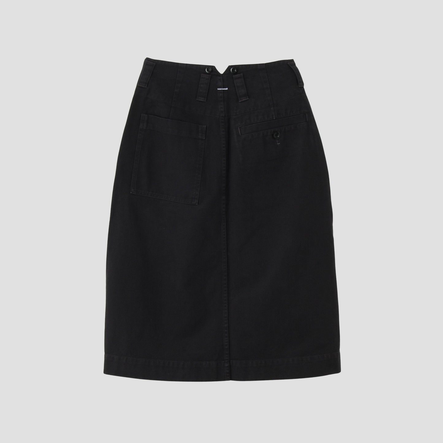 SOFT TWISTED YARN COTTON SKIRT