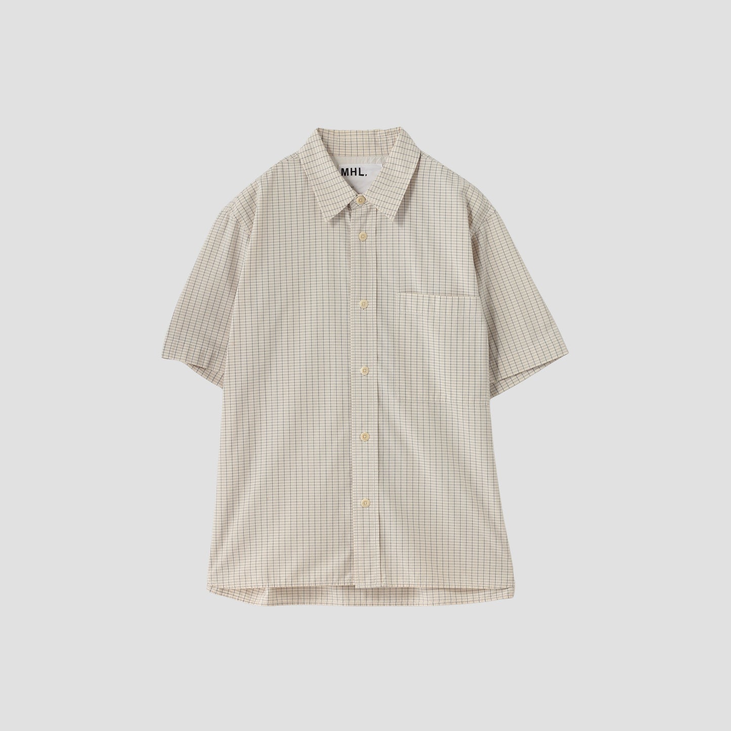 GRAPH CHECK COTTON SHIRT