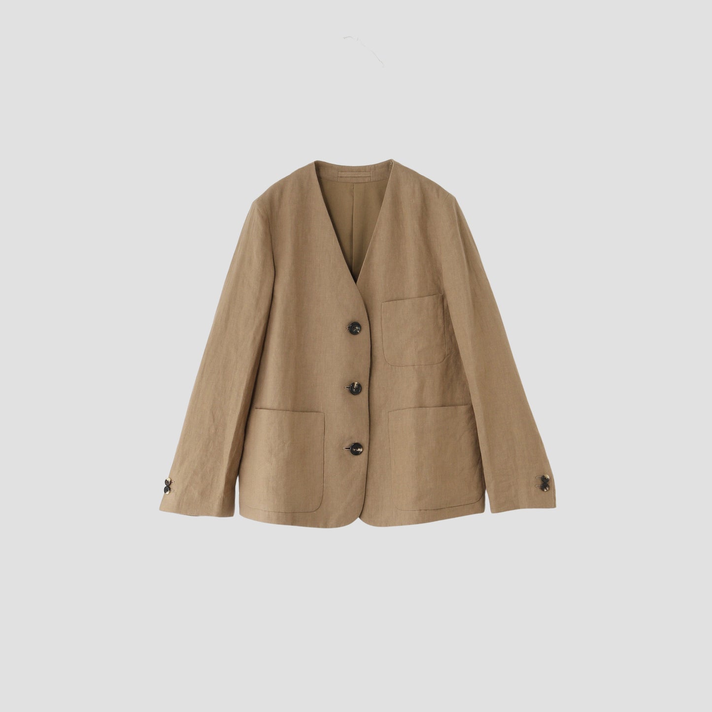 PLAIN LINEN JACKET