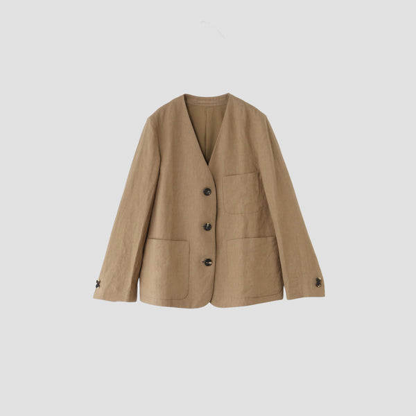 PLAIN LINEN JACKET