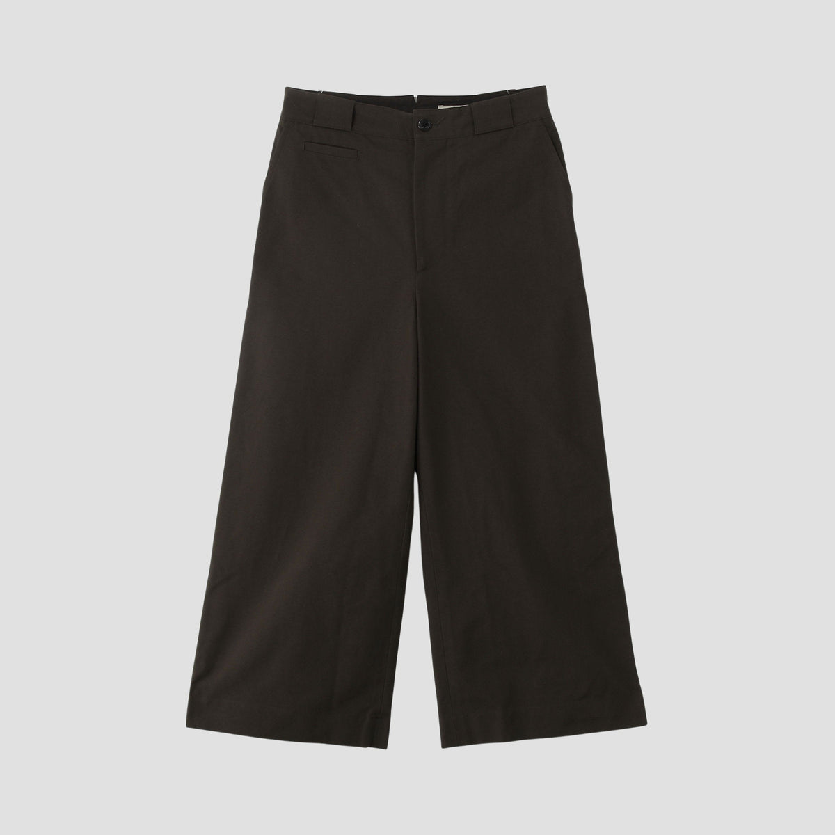 COTTON OXFORD TROUSERS