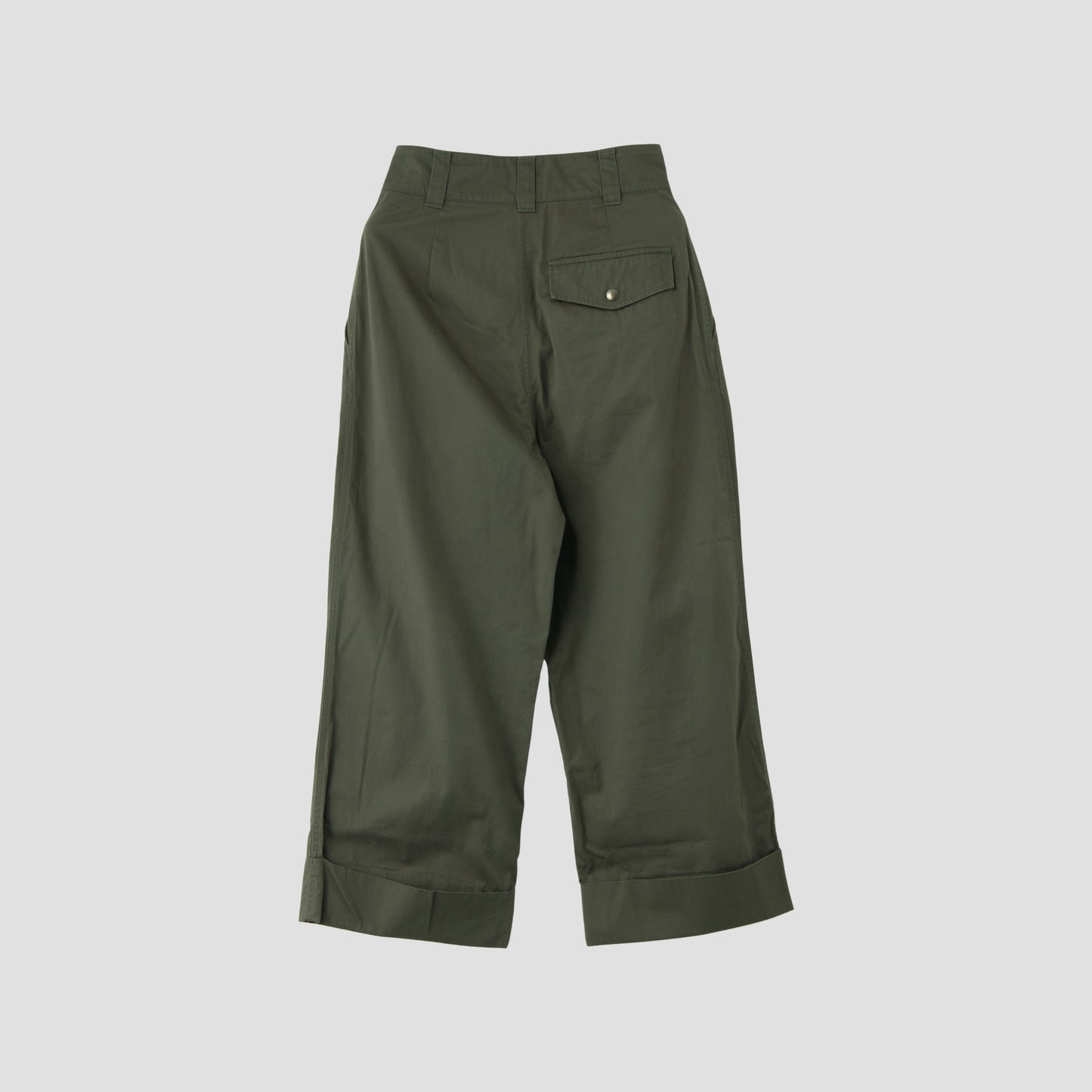 SOFT DENSE COTTON TROUSERS