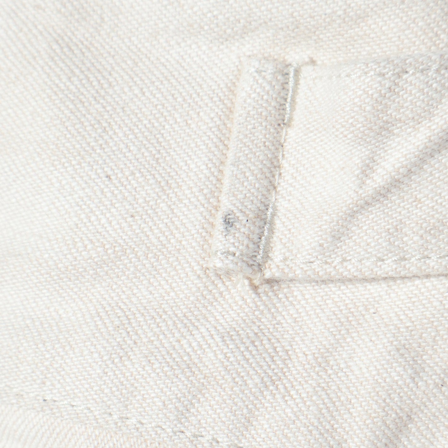 NATURAL DENIM TROUSERS
