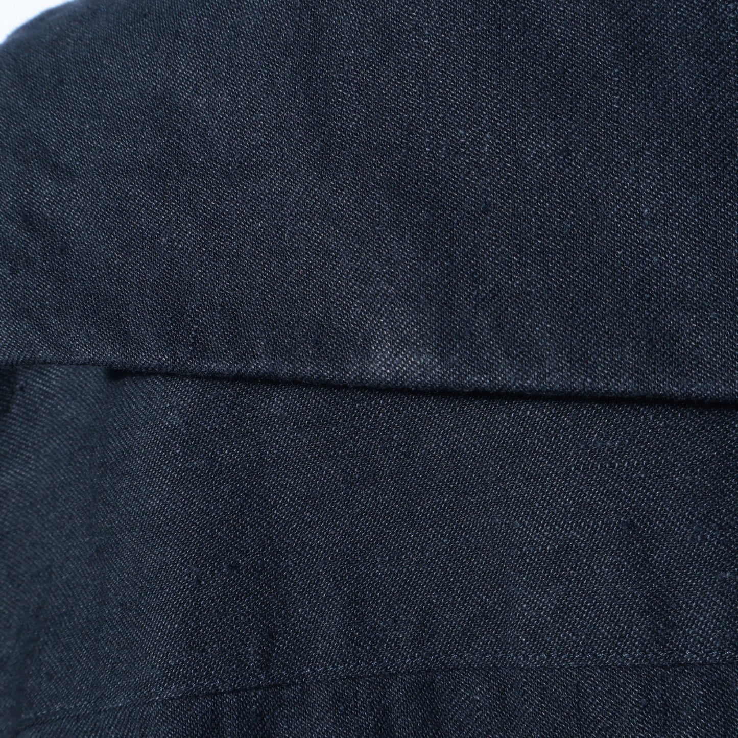 YARN DYE LINEN COTTON TWILL DRESS