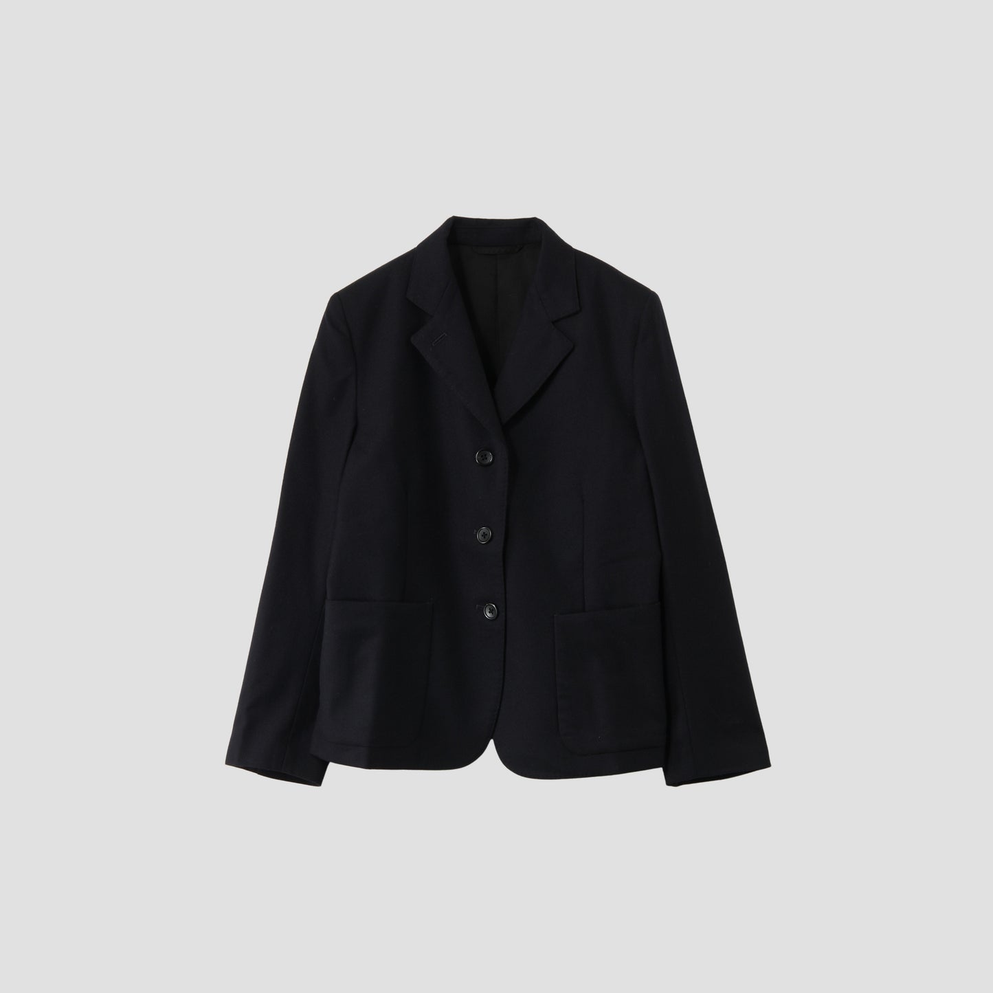 FINE WOOL FLANNEL JACKET