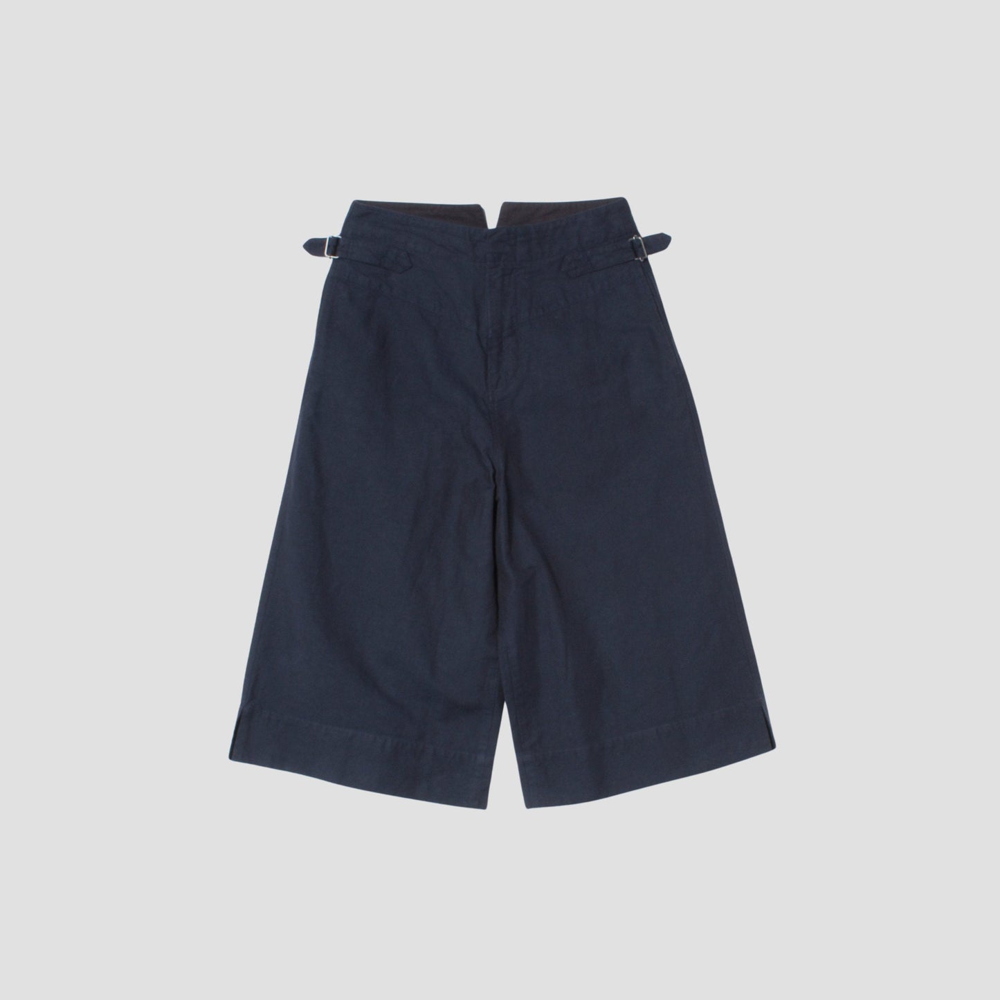 COTTON LINEN TWILL TROUSERS