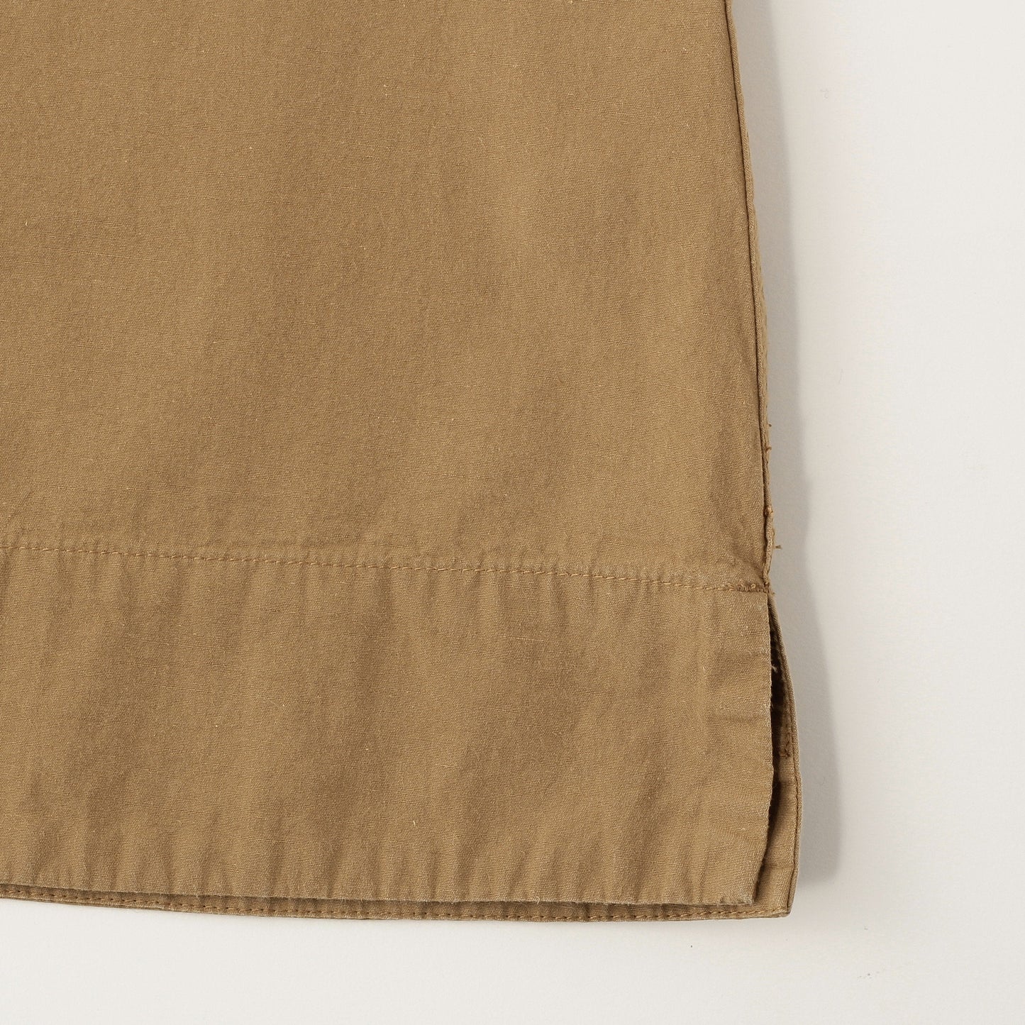 SANDED COTTON LINEN SHIRT
