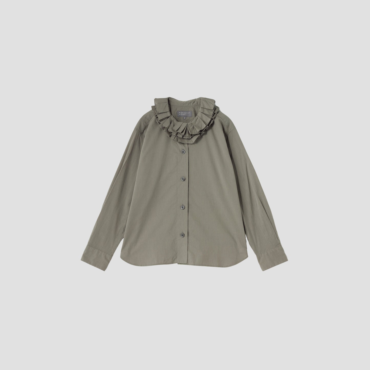 WASHED COTTON POPLIN SHIRT