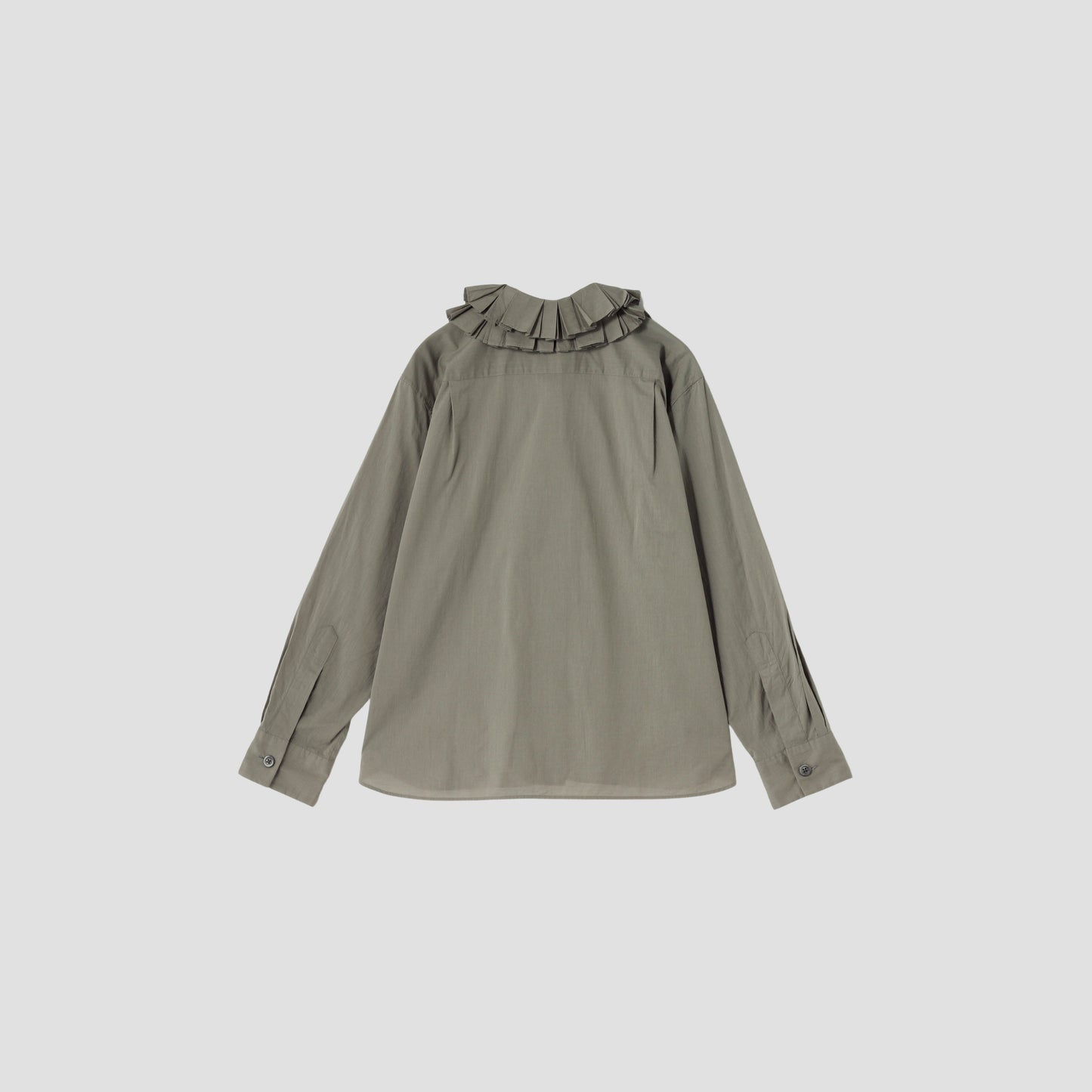 WASHED COTTON POPLIN SHIRT