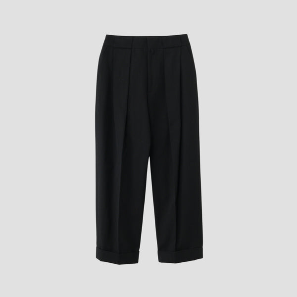 WOOL COTTON TROUSERS