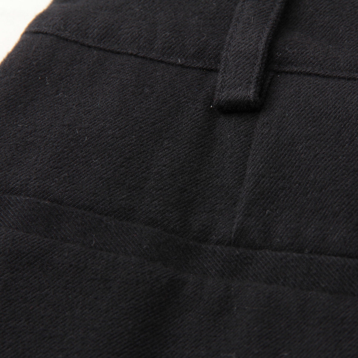 BRUSHED COTTON WOOL SKIRT