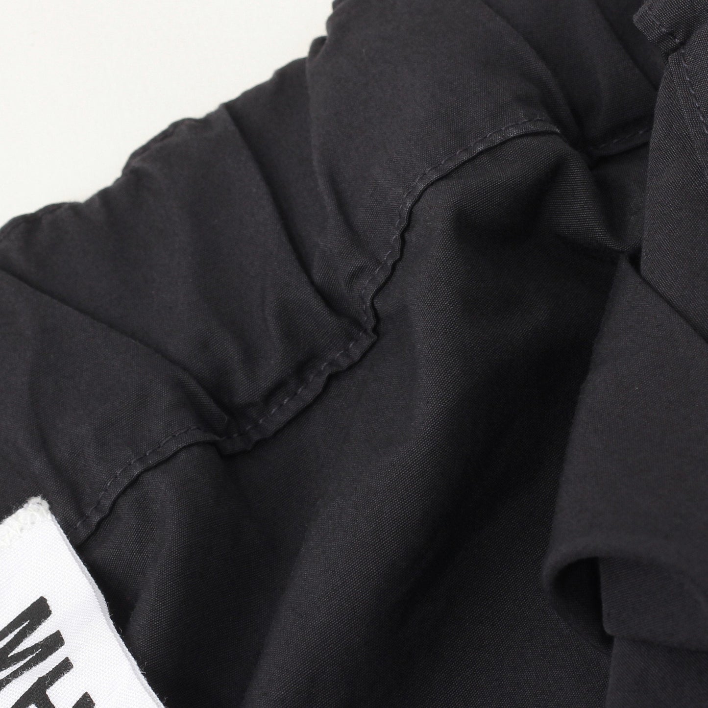 FINE COMPACT COTTON POPLIN TROUSERS