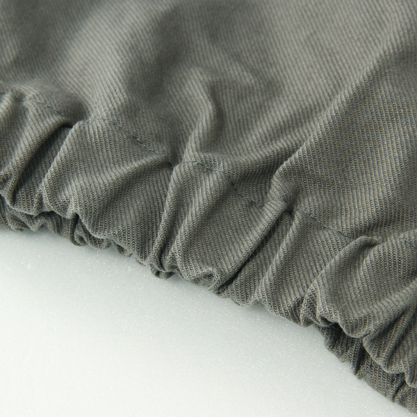 ORGANIC COTTON GABARDINE TROUSERS