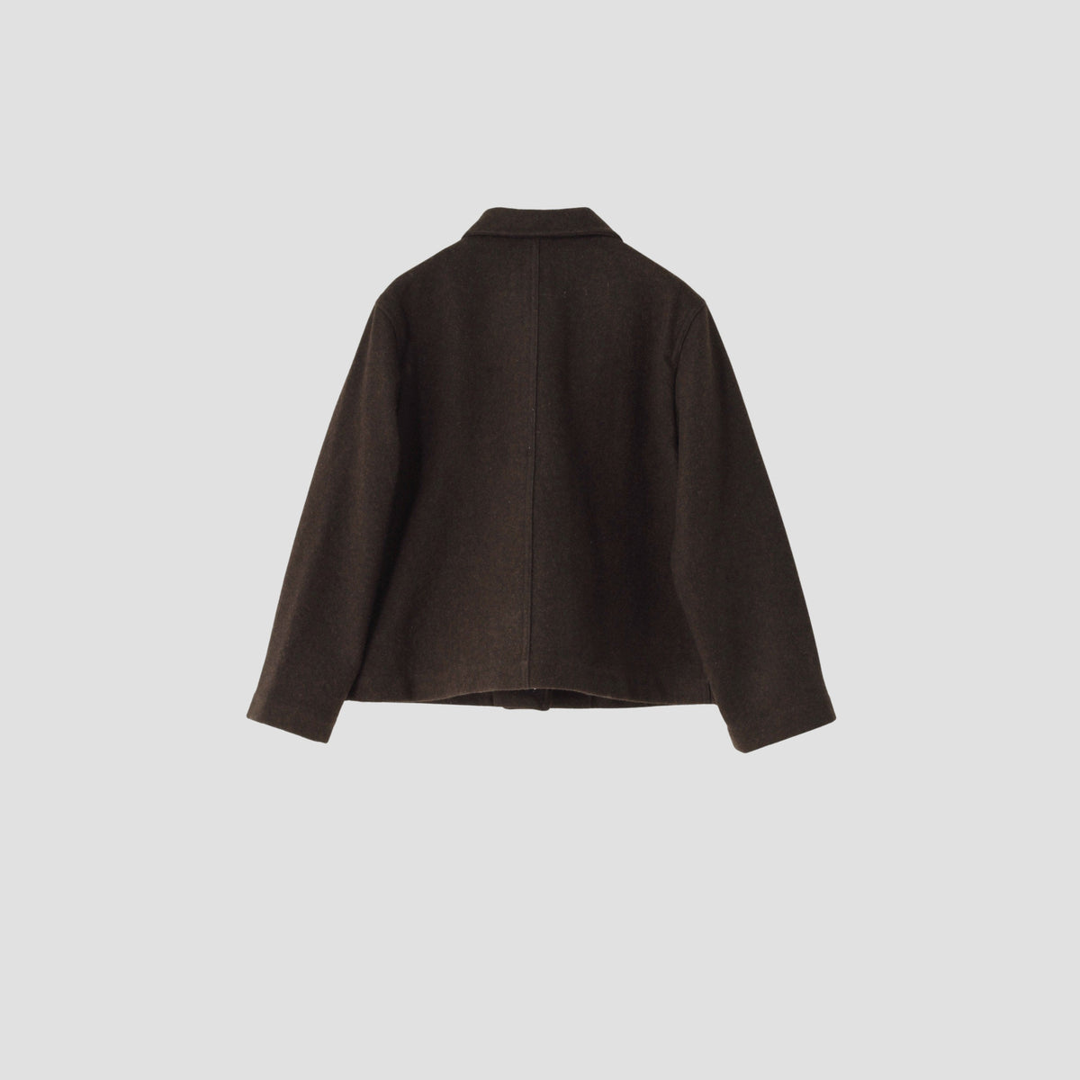 COARSE WOOL MELTON BLOUSON