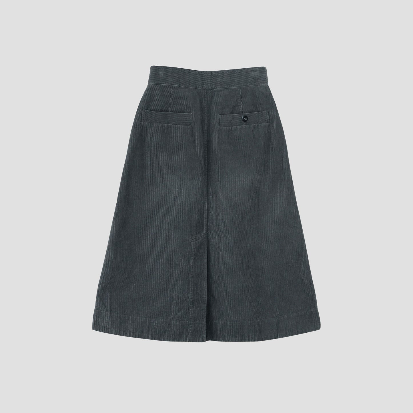 DRY COTTON NEEDLECORD SKIRT