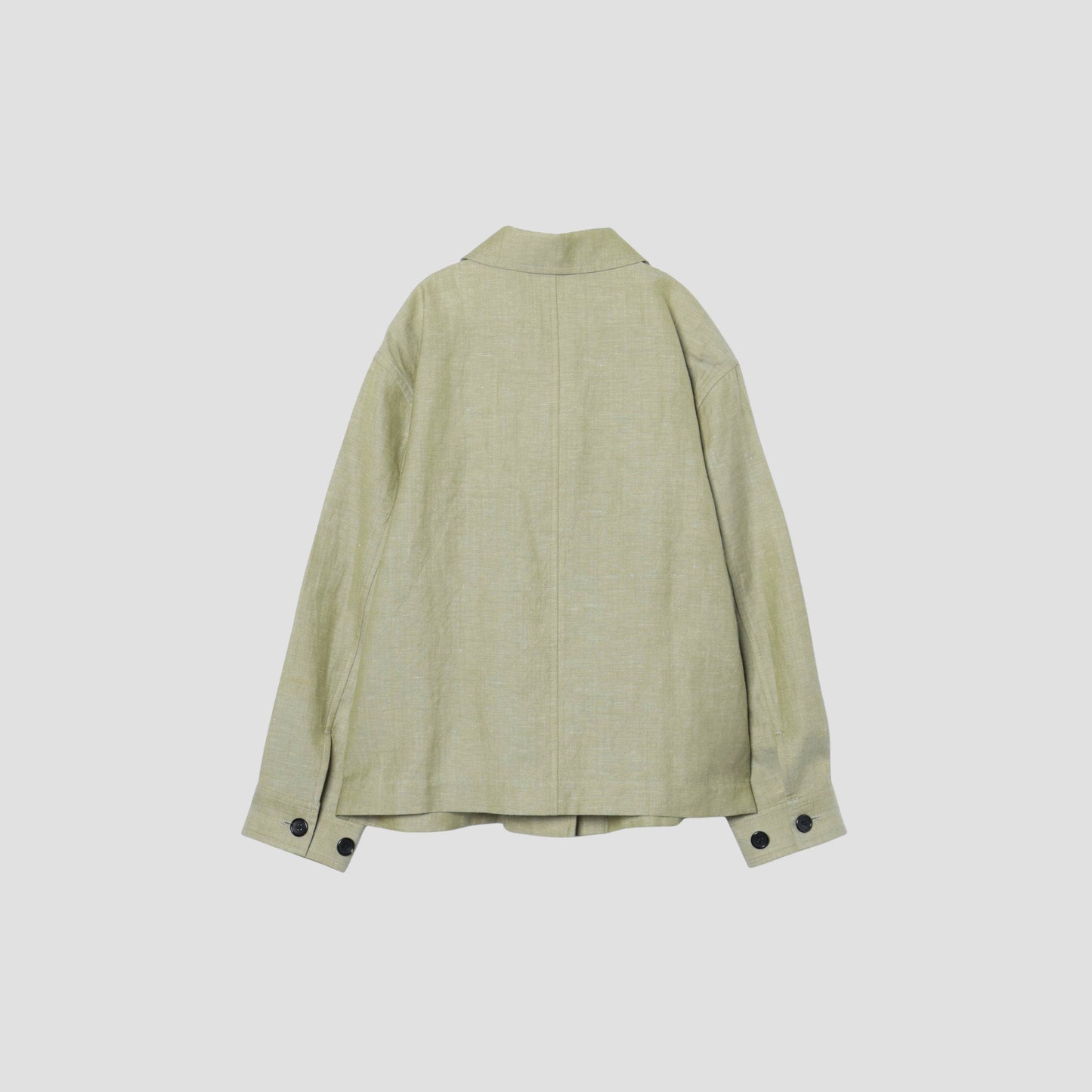 WOOL LINEN HOPSACK JACKET