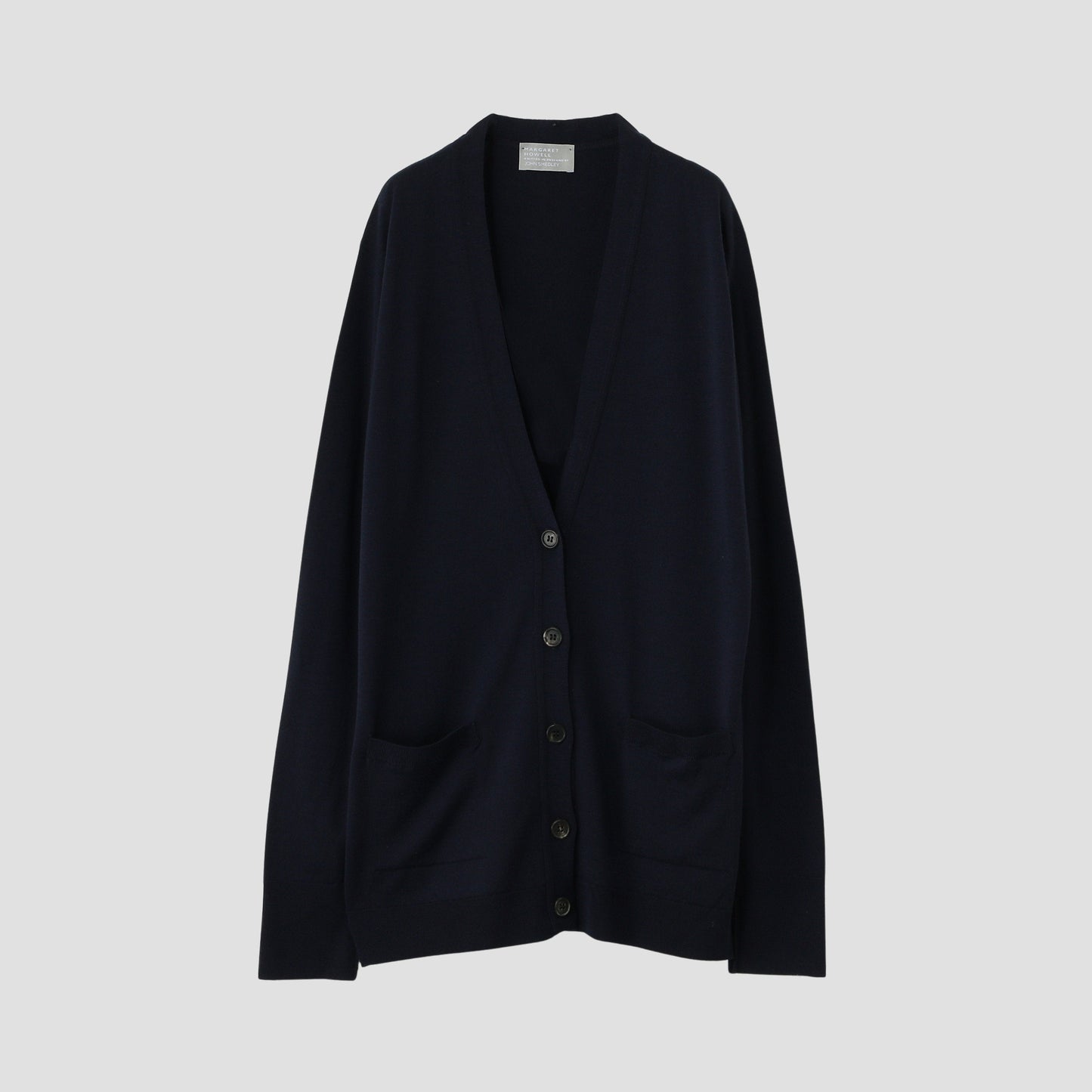 BASIC MERINO CARDIGAN KNIT
