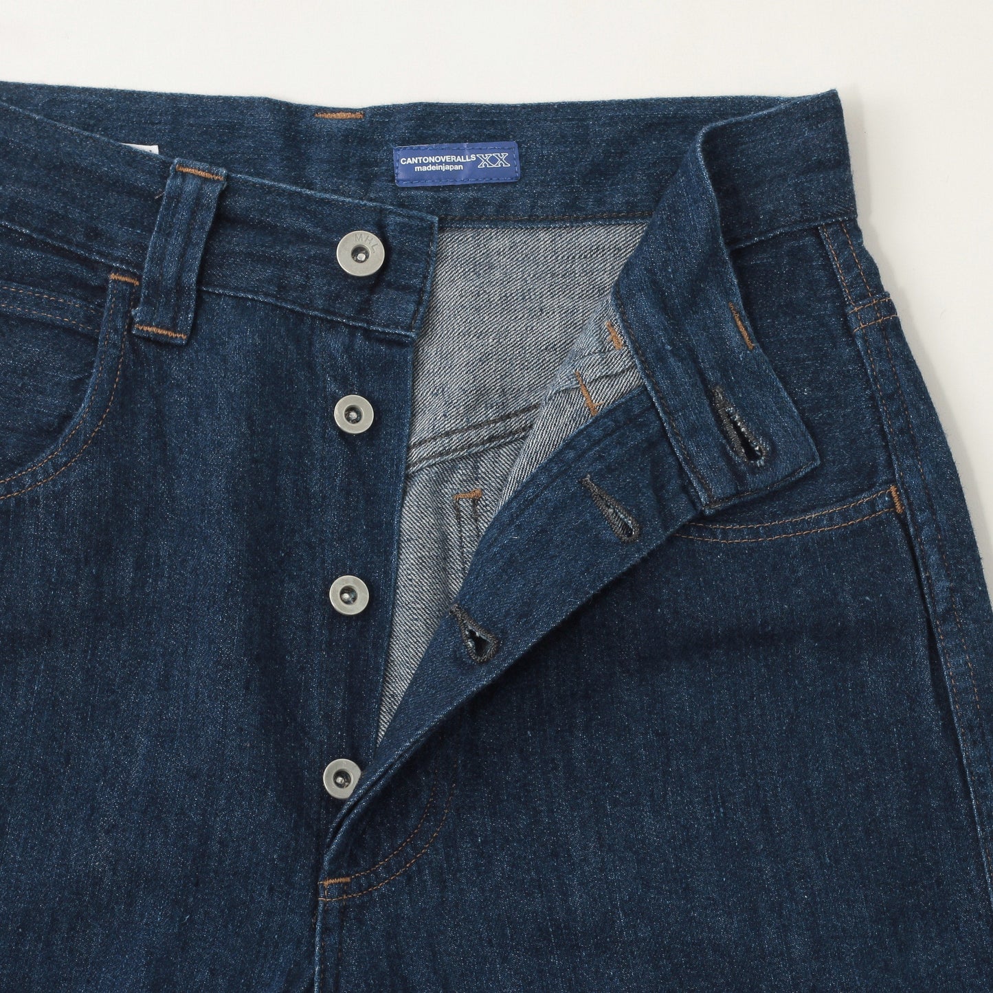 CANTON LIGHT DENIM TROUSERS